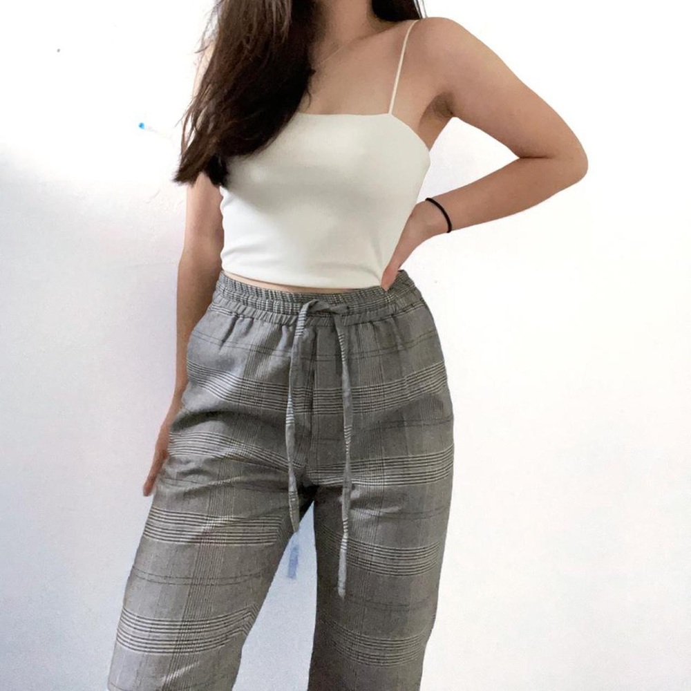 Plaid pants